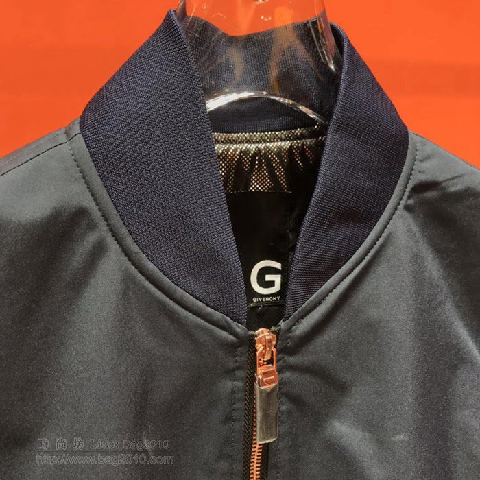 Givenchy男裝 紀梵希男外套 19-20FW新款 科技面料 軍旅飛行員夾克 男士秋季新款單品  tzy2244
